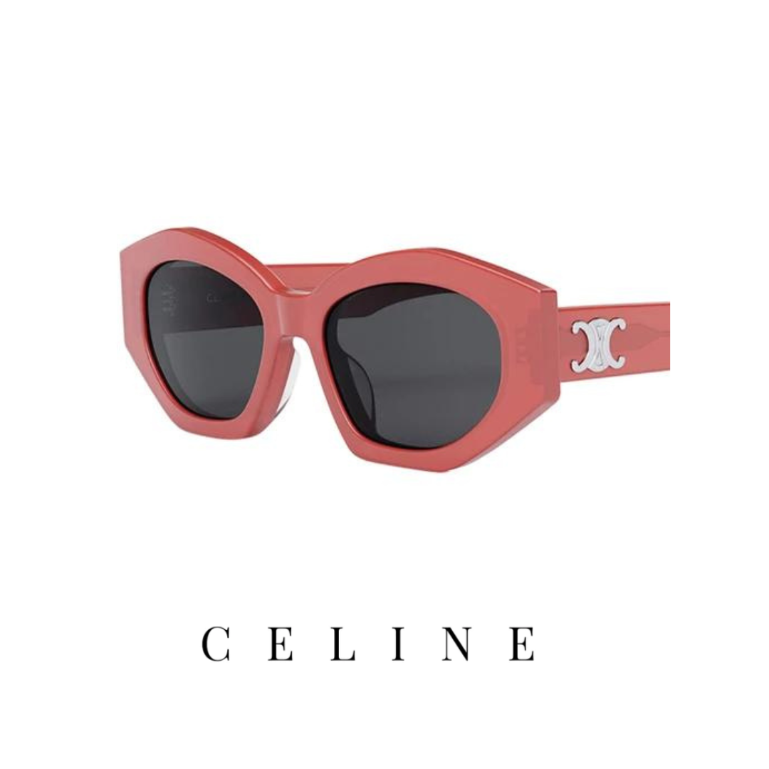 Celine - Cat - Eye - Red