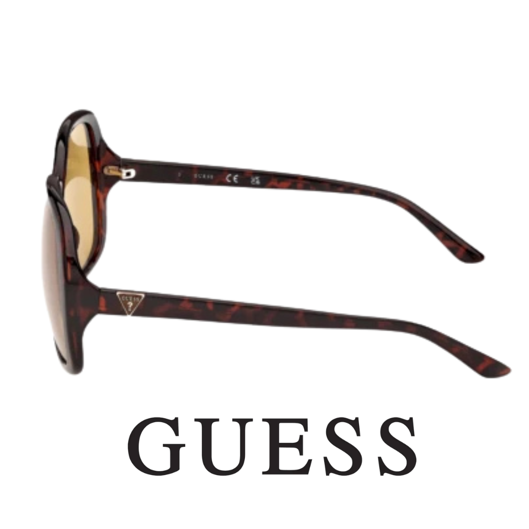 Guess - Butterfly - Oversize - Dark / Havana