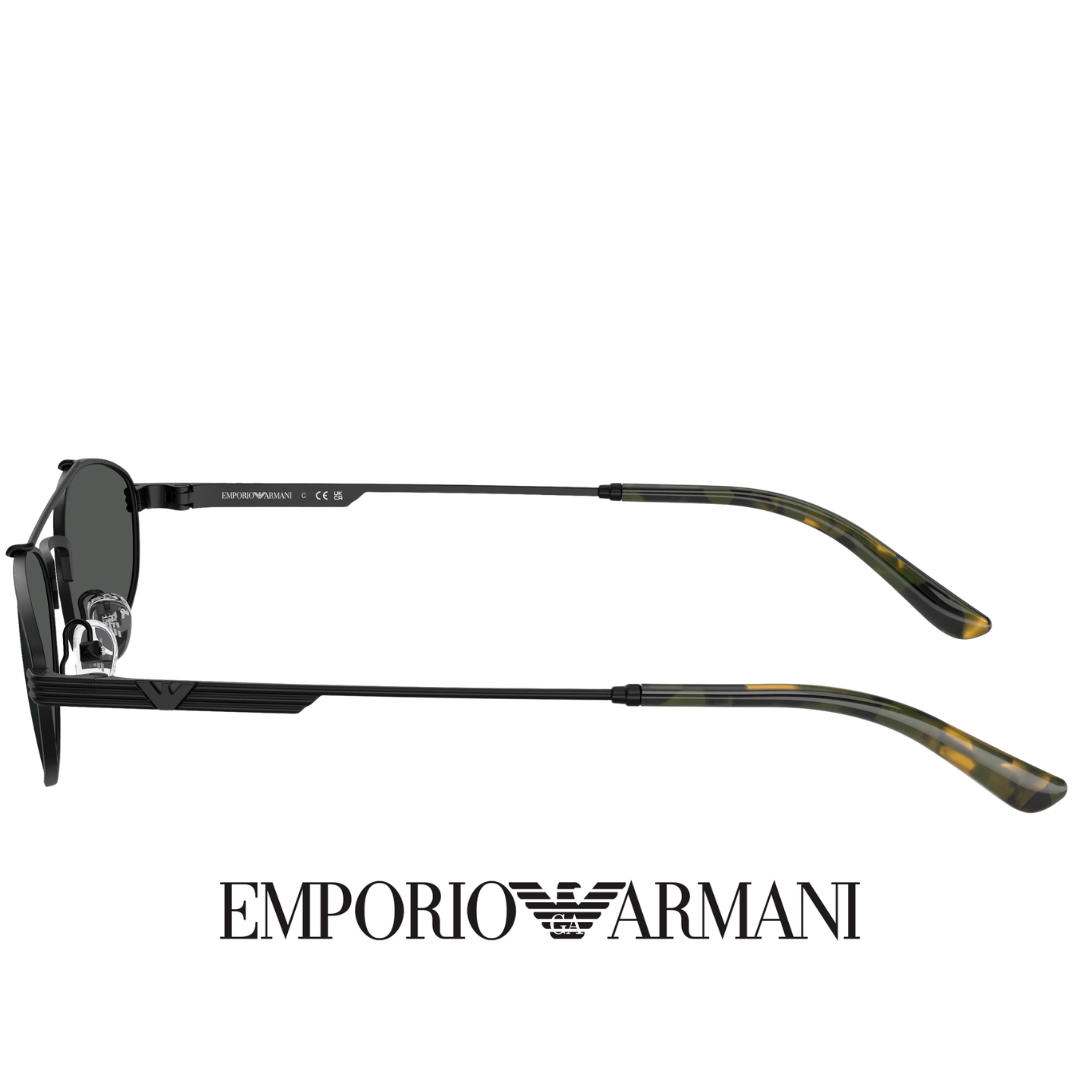 Emporio Armani - Pilot / Oval - Matte / Black