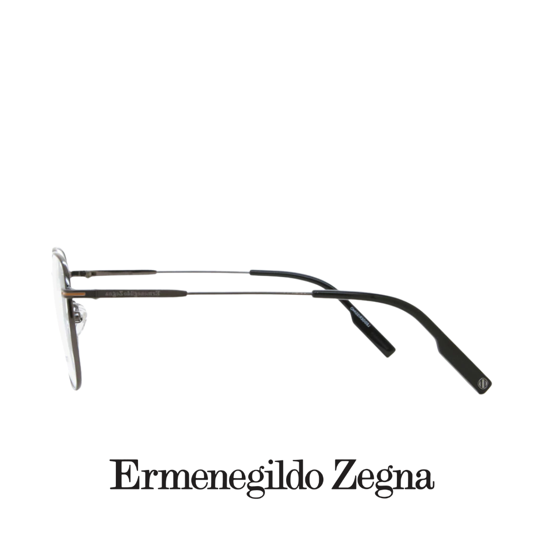 Ermenegildo Zegna Eyewear - Square - Titanium - Matte Gunmetal