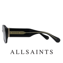 ALLSAINTS - Jade - Oversized / Oval - Shiny / Solid / Black