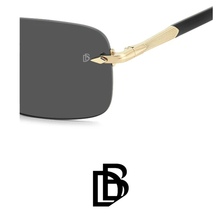 David Beckham - Rectangular - Rimless - Gold / Black