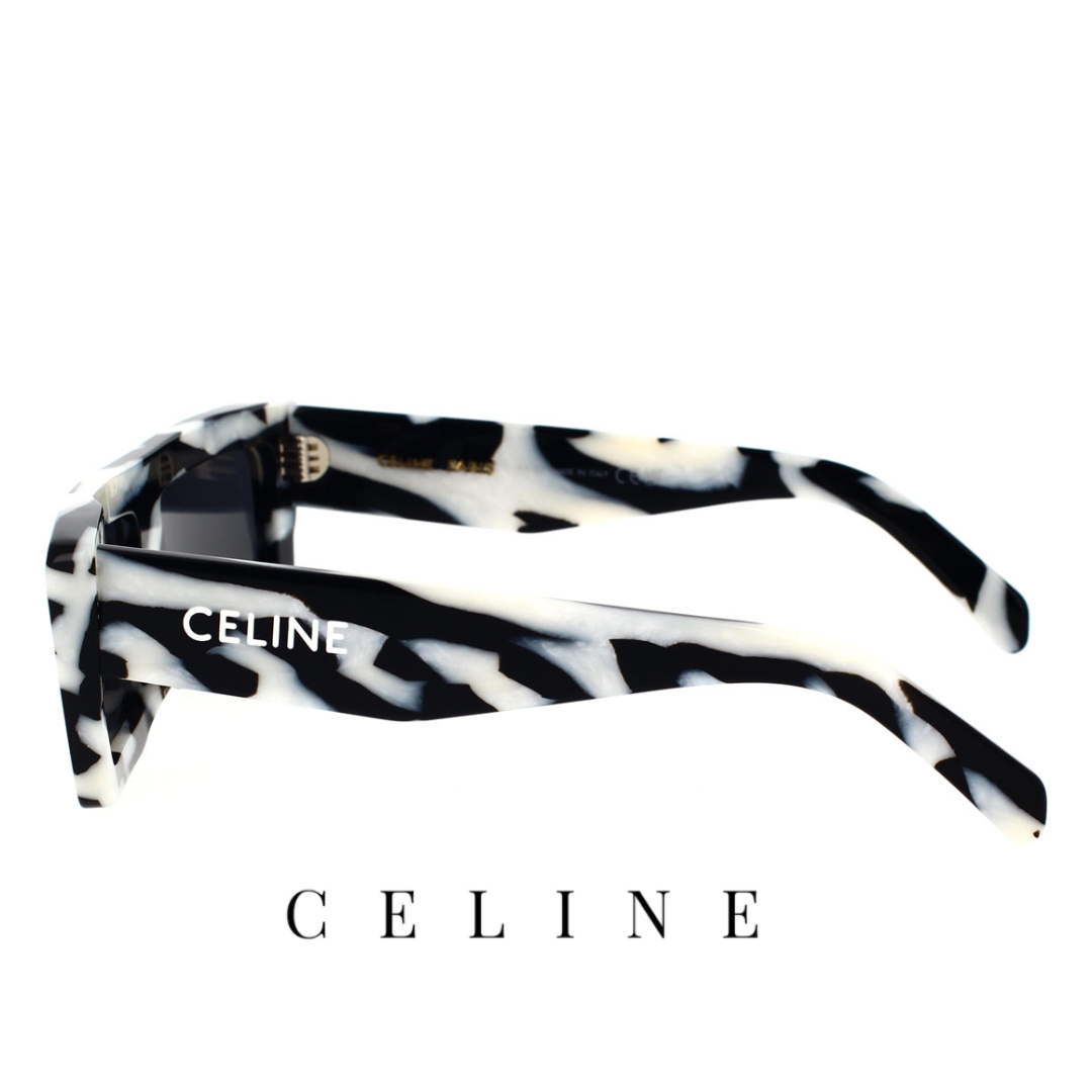 Celine - Monochroms - Square - Striped / Zebra