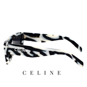 Celine - Monochroms - Square - Striped / Zebra