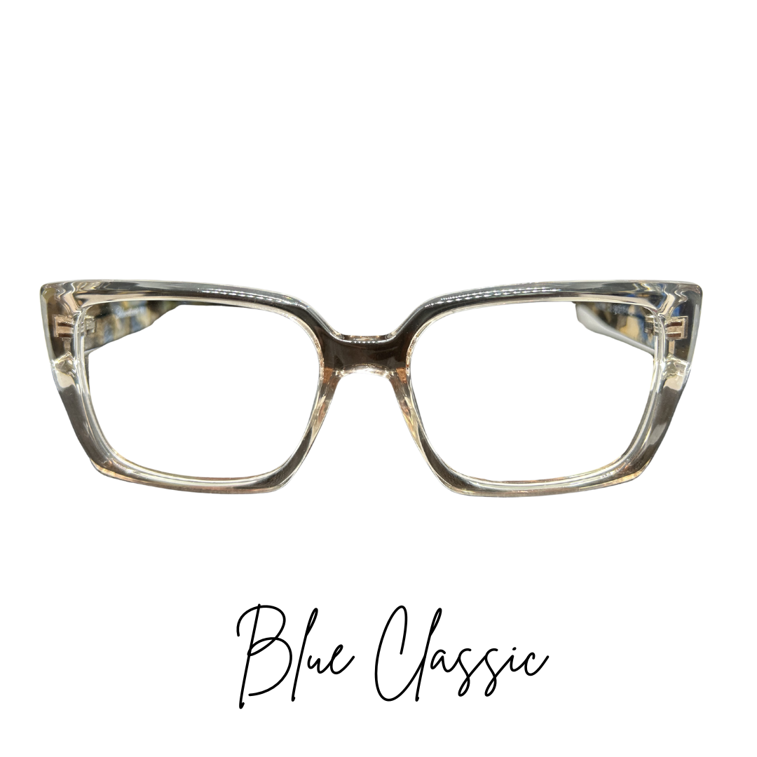 Blue Classic-Eyewear-Transparent Beige