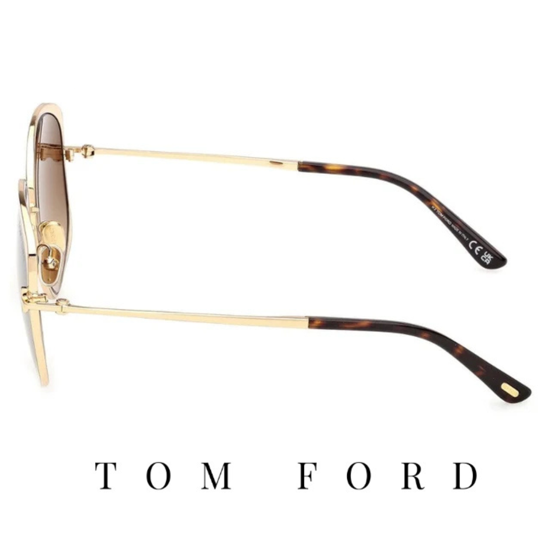Tom Ford - Abbey-02 - Rounded - Shiny / Endura / Gold