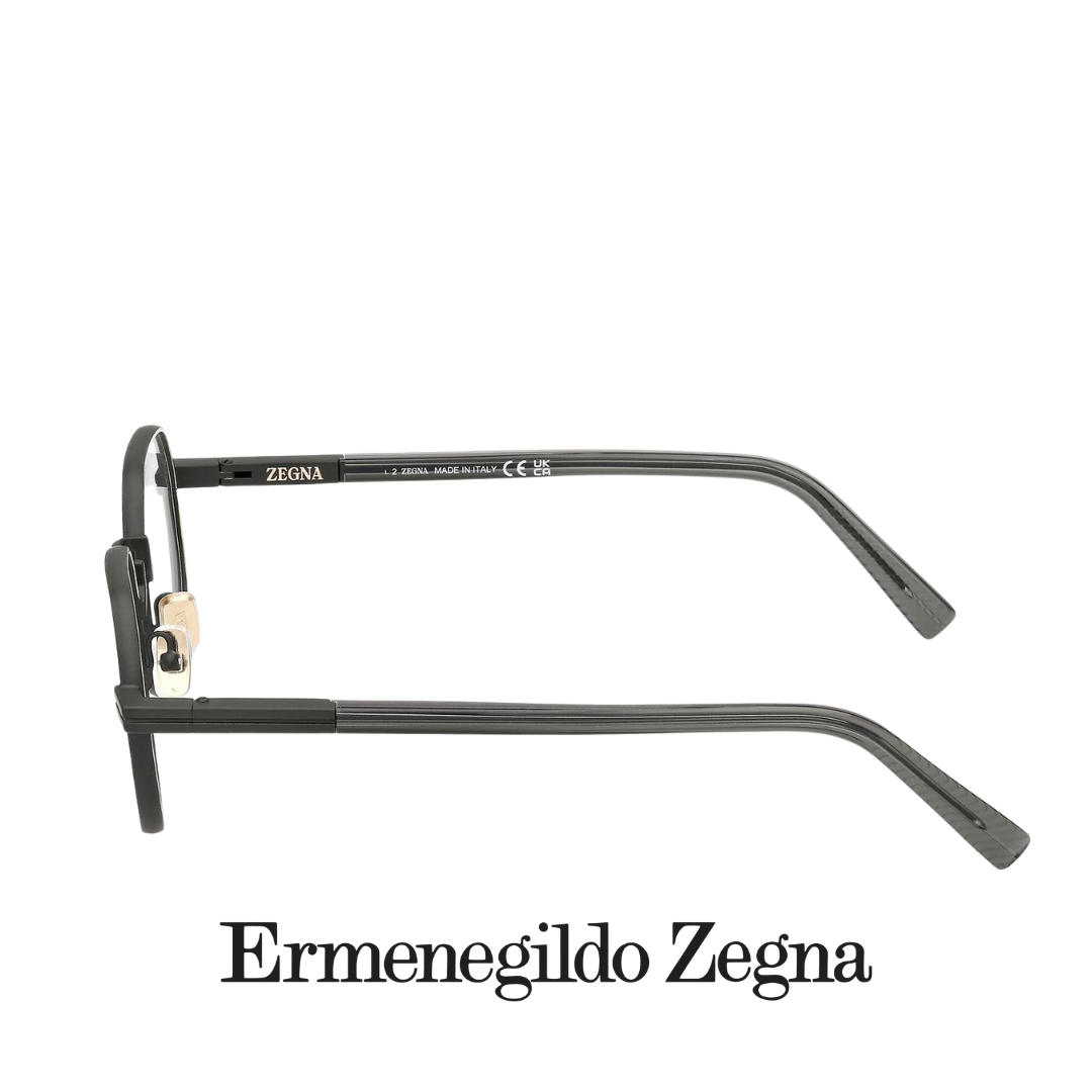 Ermenegildo Zegna Eyewear - Round Square - Matte Dark Green