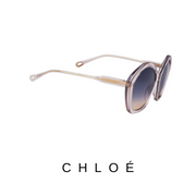 Chloé-Round/Square-Transparent Pink