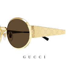 Gucci - Round / Oval - Shiny - Gold