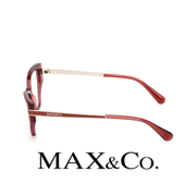 Max & Co Eyewear - Cat Eye - Transparent Red