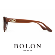 Bolon - Butterfly / Cat eye - Translucent / Black  Tea /