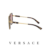 Versace - Square - Transparent Brown/Brown Gradient