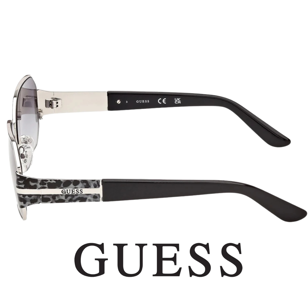 Guess - Geometric  - Shiny / Light / Ruthenium