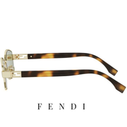 Fendi - Baguette - Geometric - Shiny / Gold