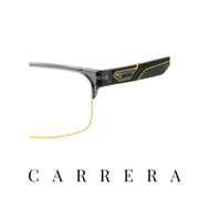 Carrera Eyewear - Ducati - Carduc - Sports - Transpatent Gray Yellow