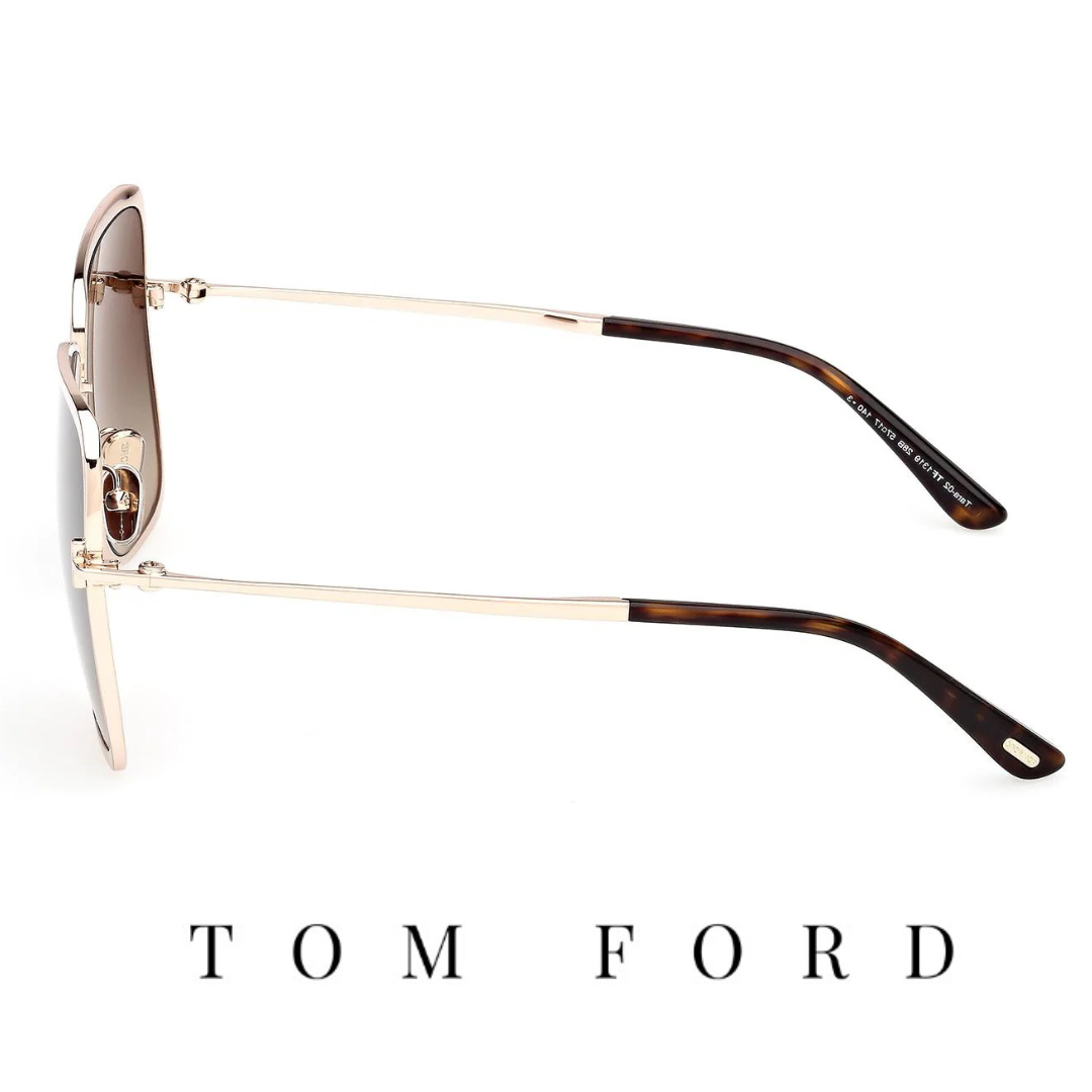 Tom Ford - "Tara" - Butterfly - Shiny Rose Gold