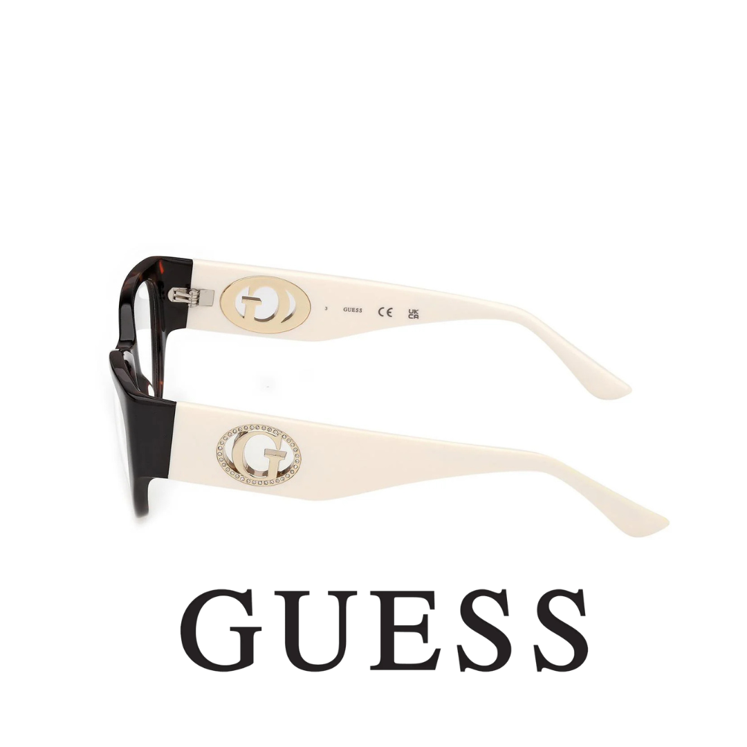 Guess Eyewear - Cat Eye - Havana White