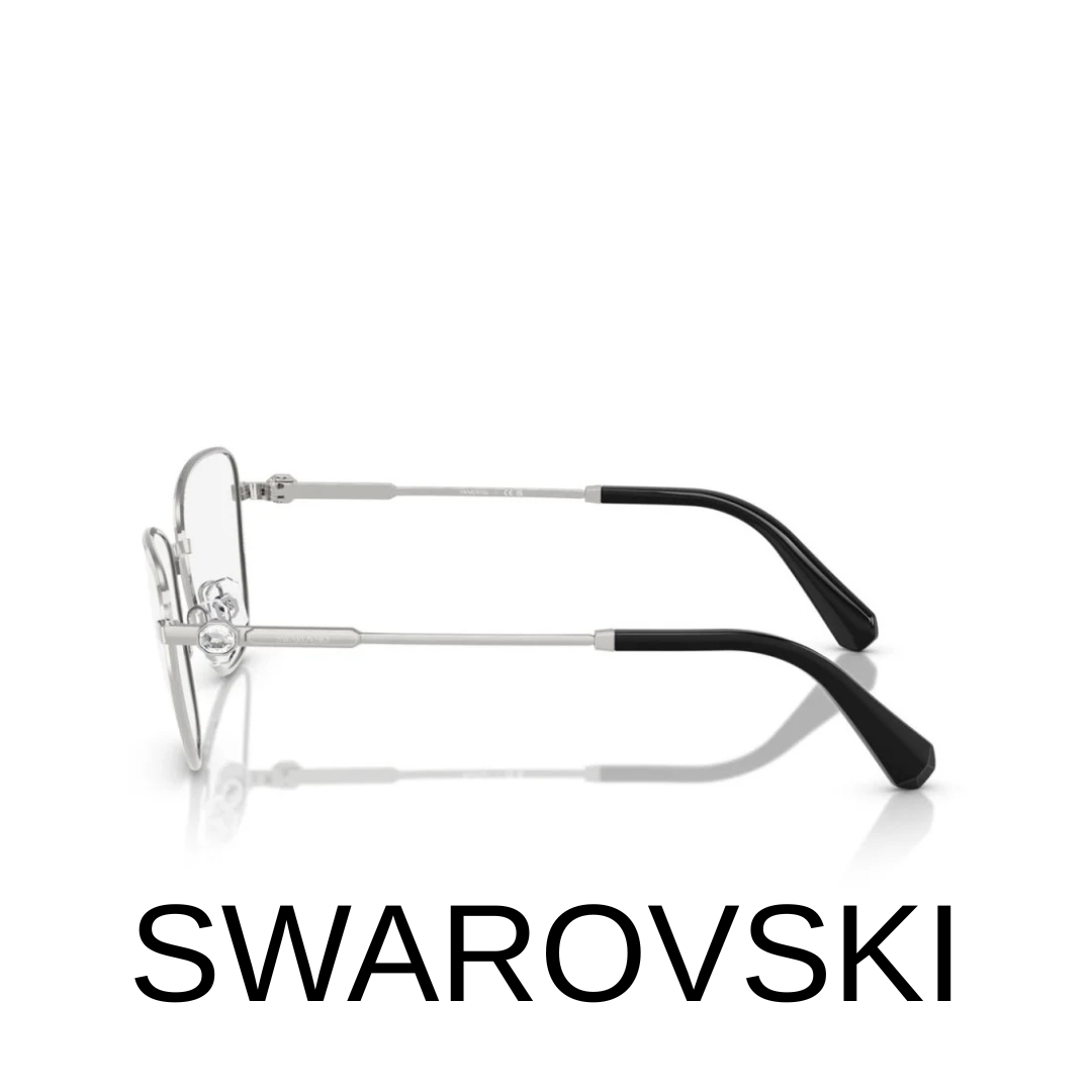 Swarovski Eyewear - Cat Eye - Silver