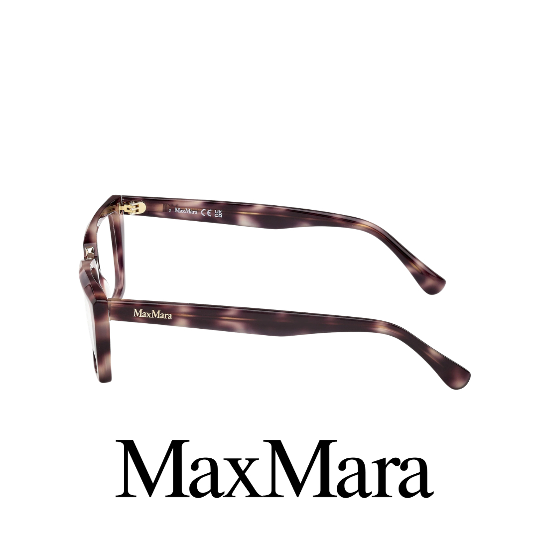 Max Mara Eyewear - Rectangle - Dark Havana