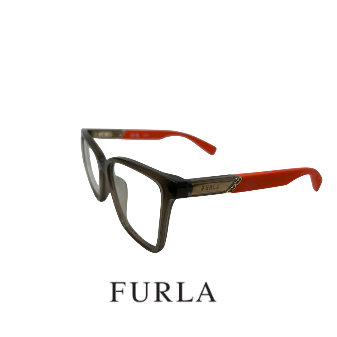 Furla  Eyewear- Gray/Orange