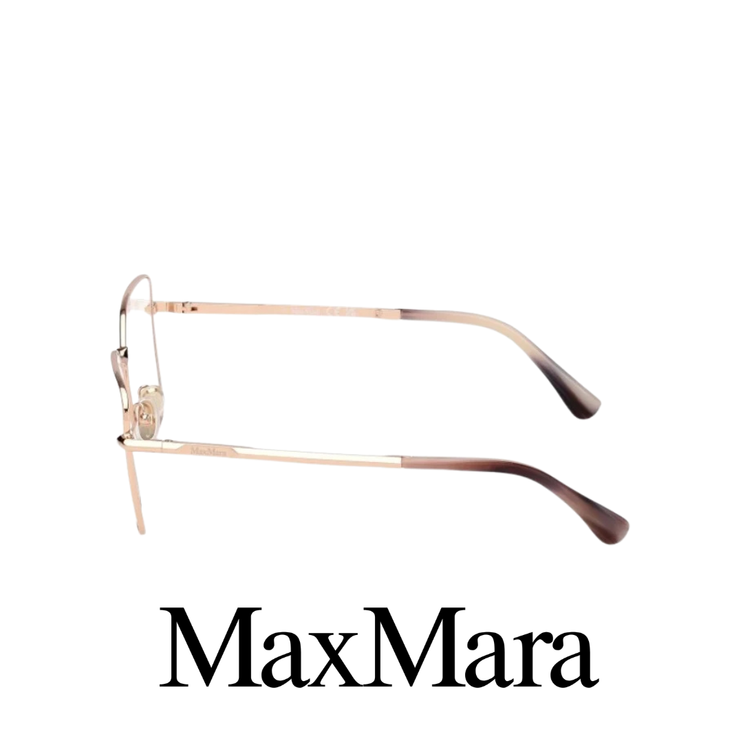 Max Mara Eyewear - Square - Shiny Bronze