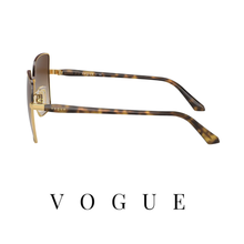 Vogue - Square - Top Havana & Gold