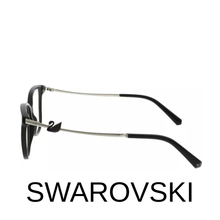 Swarovski Eyewear - Cat Eye - Shiny Black/Silver