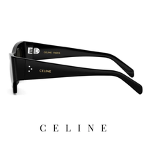 Celine - 3 Dots - Cat  Eye - Black