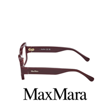Max Mara Eyewear - Rectangle - Shiny Burgundy