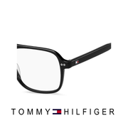 Tommy Hilfiger Eyewear - Double Bridge - Square - Black
