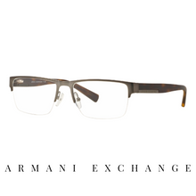 Armani Exchange Eyewear - Semi-Rimless - Gunmetal Mat/Havana