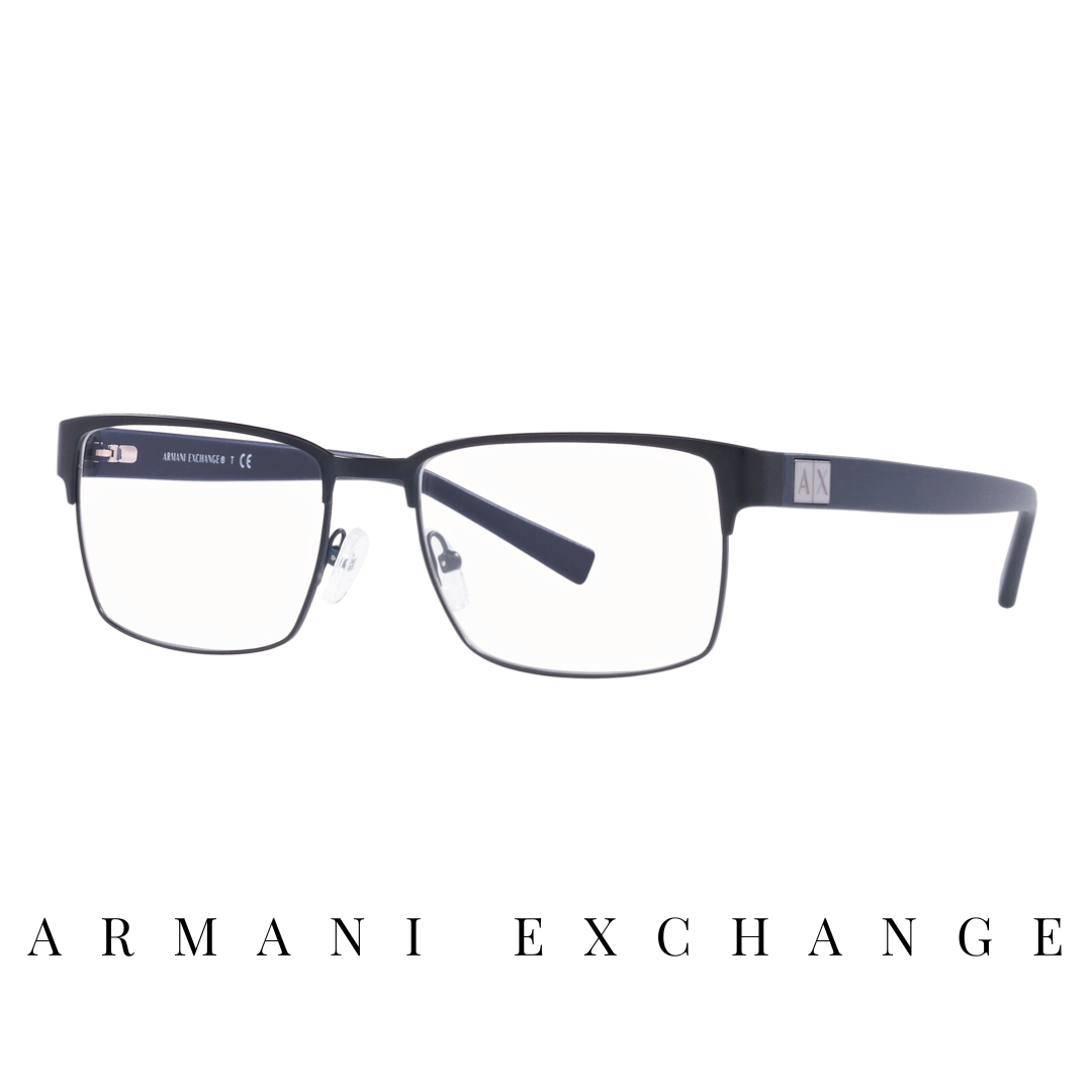 Armani Exchange Eyewear - Rectangle - Blue Mat