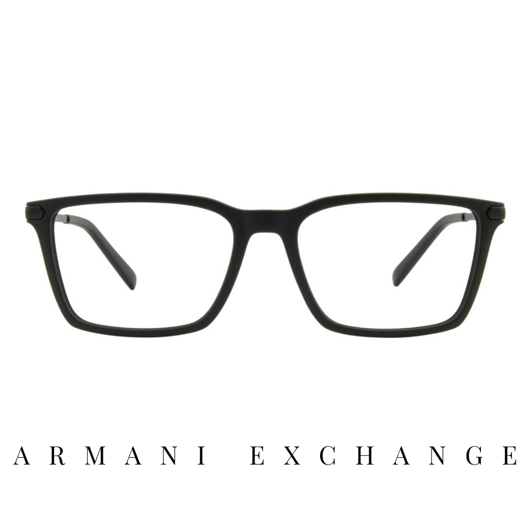 Armani Exchange Eyewear - Rectangle - Black Mat