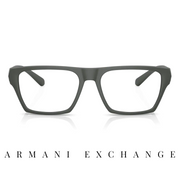 Armani Exchange Eyewear - Square - Dark Green Mat