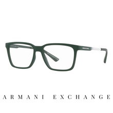 Armani Exchange Eyewear - Square - Dark Green Mat