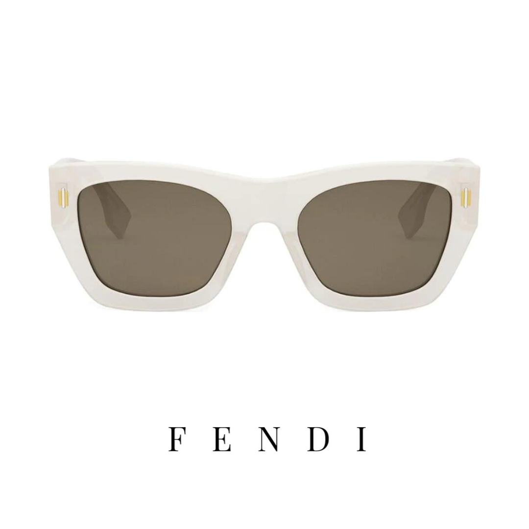 Fendi - Square - White