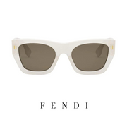 Fendi - Square - White