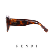 Fendi - Roma - Oversized - Havana