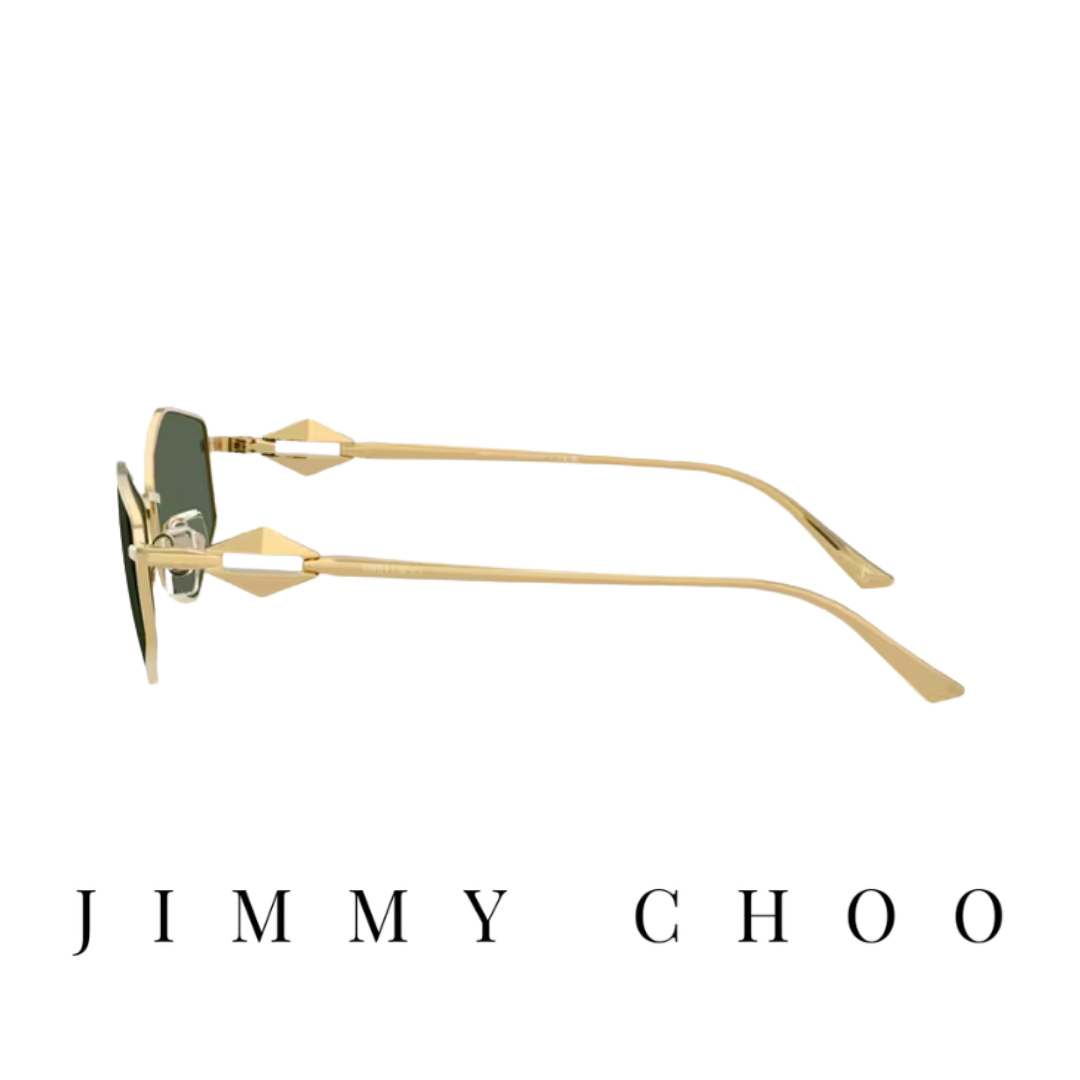 Jimmy Choo - Hexagonal - Gold/Green