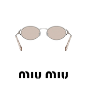Miu Miu - Oval - Silver