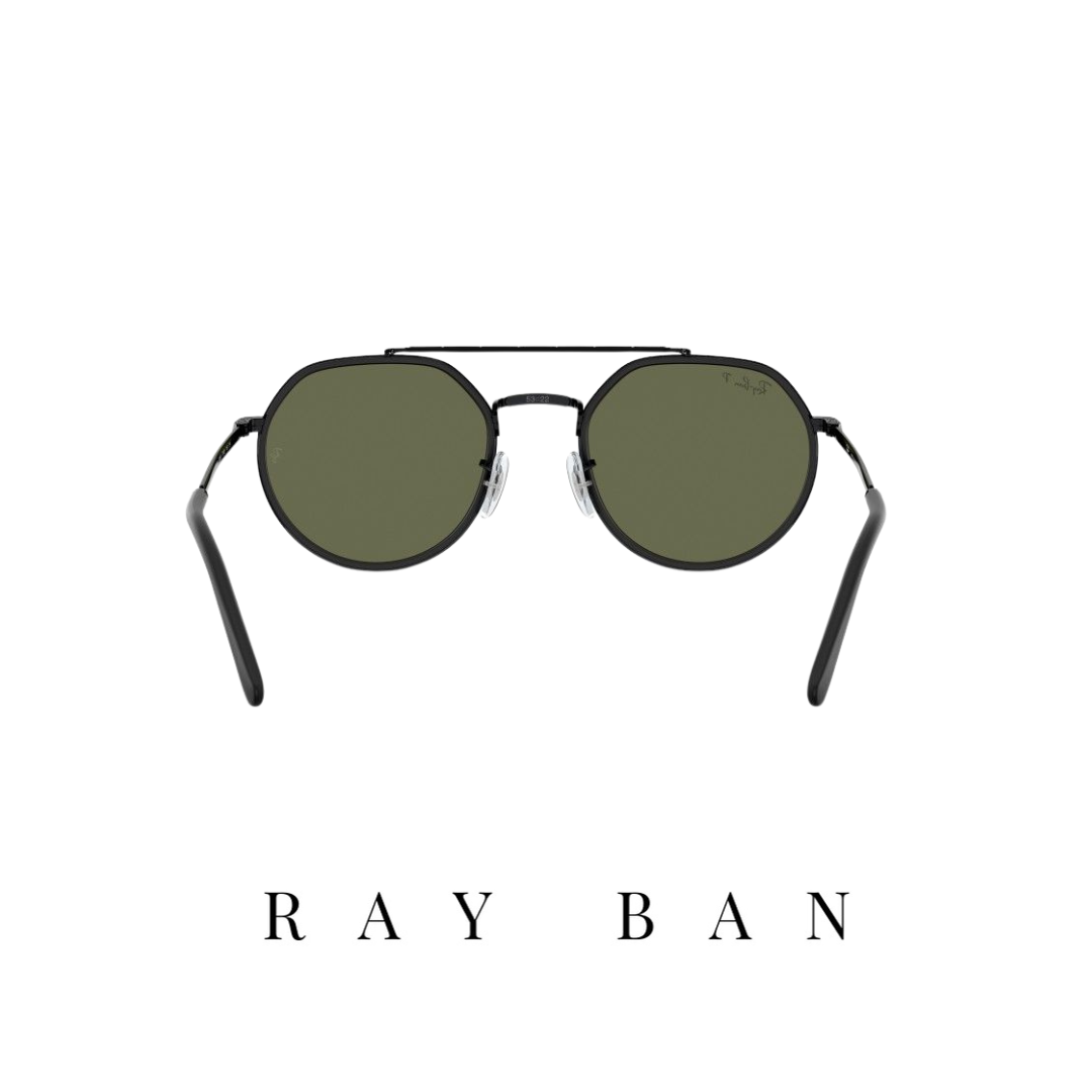 Ray Ban - Aviator - Black/Green