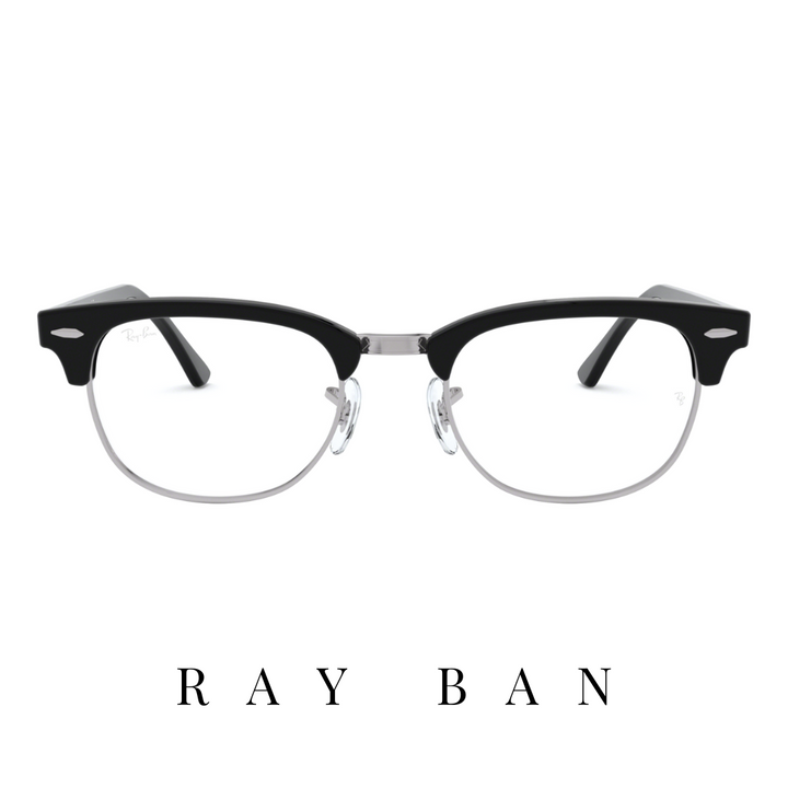 Ray Ban Eyewear - 'Clubmaster' - Black/Silver