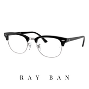 Ray Ban Eyewear - 'Clubmaster' - Black/Silver