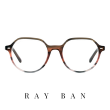 Ray Ban Eyewear - 'Thalia' - Striped Brown Gradient Red