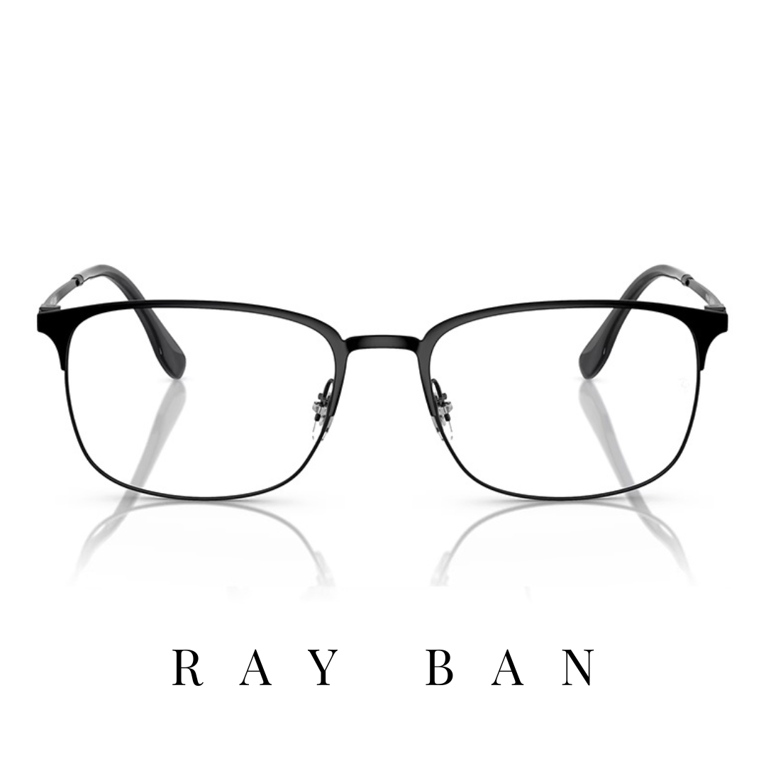 Ray Ban Eyewear - Square - Black Mat