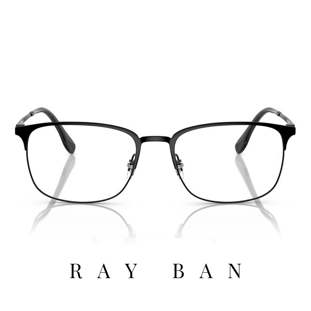 Ray Ban Eyewear - Square - Black Mat