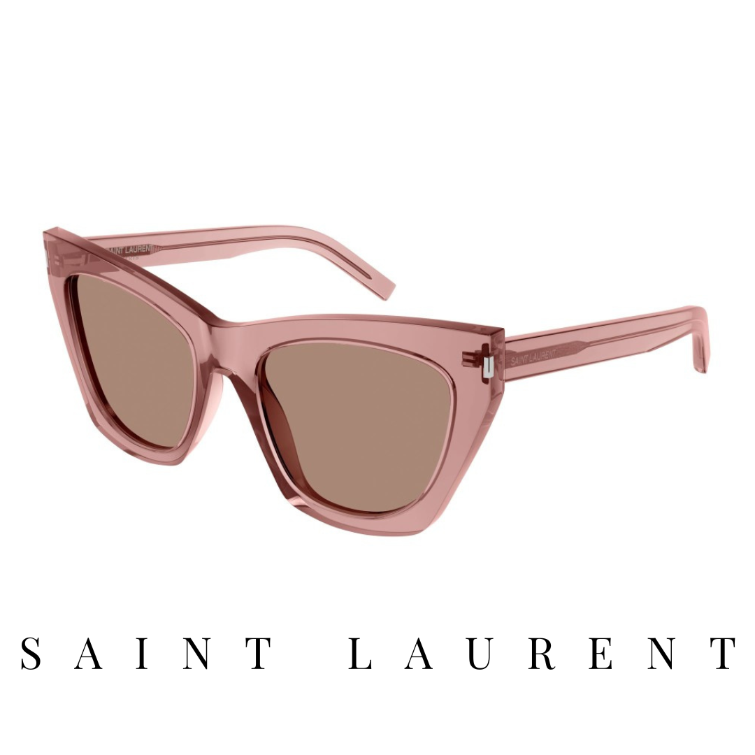 Saint Laurent - 'Kate' - Transparent Light Pink