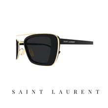 Saint Laurent - Square - Black/Gold