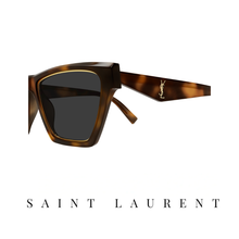 Saint Laurent - Cat - Eye - Havana/Grey