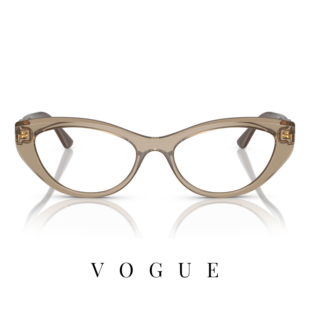 Vogue Eyewear - Mini Cat-Eye - Transparent Light Brown/Brown